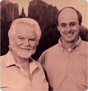 Allen Watson with Robert Perry in 1995
